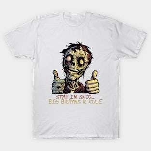 Self-serving zombie. T-Shirt